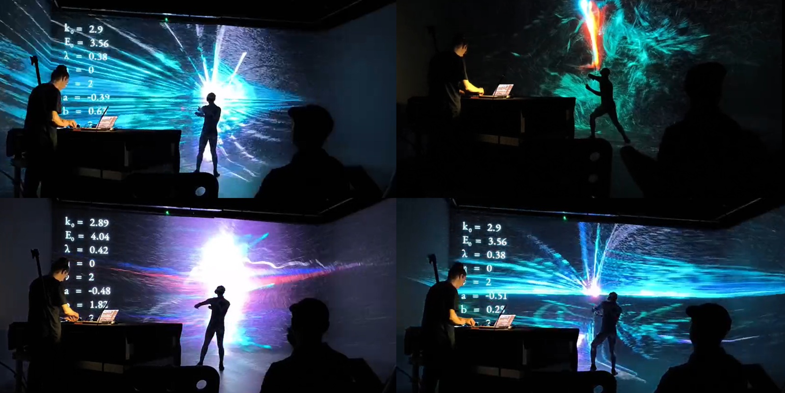 Live equation performance with Gahel at Fete du LabLab 2026