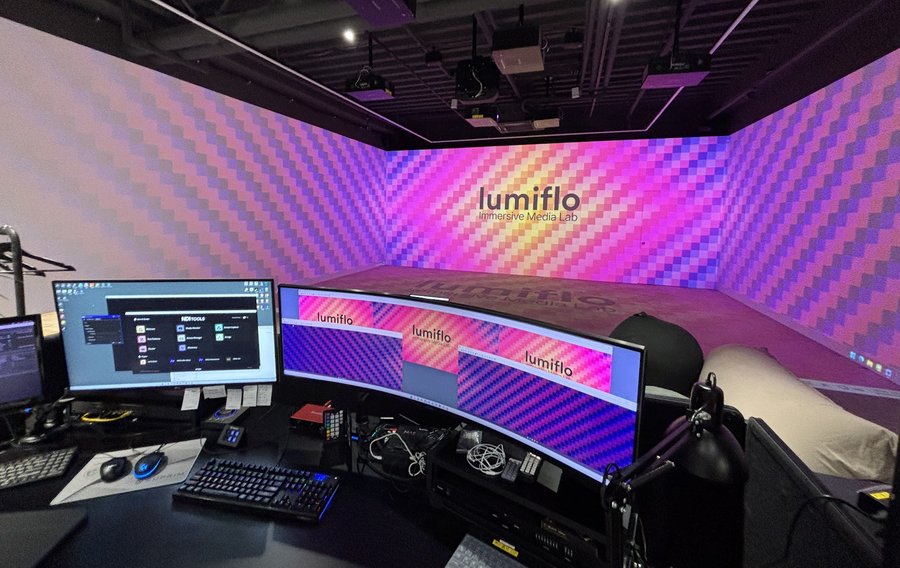 Immersive artist residency lumiflo Augmenta